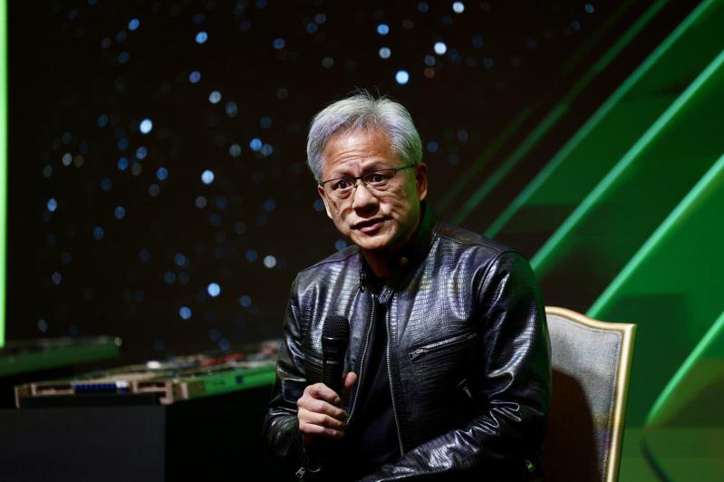 辉达（NVIDIA）首席执行官黄仁勋。(中央社)